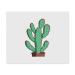 2 x Microfiber Cleaning Cloths "Cactus Plant" (LC00025037)