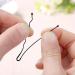 1 Box Bobby Pins Black Waved U Shaped Hair Pins Bun Pins Hair Slides Grips Hair Accessory Perfect for Buns Up-Dos and More (2 Inches-5.2cm) - Buy Online on GoSupps.com