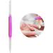 Glass Cuticle Pusher Professional Manicure Stick Nail Cuticle Remover Tools Rosy Brushes - Buy Online on GoSupps.com