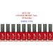 Kodi Professional French Manicure Rubber Base Gel Set - 10 Bottles (7ml each) | LED/UV Nail Coat Soak Off Original Colors - Buy Online on GoSupps.com