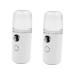 DOITOOL Nano Facial Mister 2 Pcs Skin Care Tools Handy Mini Sprayer Facial Water Sprayer Lash Tool Mini Humidifier Usb 10cmX4cmx2pcs
