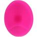 Silicone Face Scrubber Face Brush Face Wash Brush Skincare Tools Lip Scrubber for Shower Wash (Rosy)1PC - Buy Online on GoSupps.com