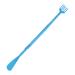 Hand back scratch ergonomic back scratch clasp shoe open peck itching relief long handle back scratch for itching back and putting on shoes blue