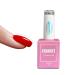 FZANEST Rubber Top Coat Gel Nail Polish,Ultra Shine Led/UV Nail Finish Gel,Thick Top Strengthen and Plumping Nails 15ml (Rubber Top Coat)