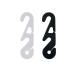 20 pieces Mask holder behind head mask owner ear hooks mask hooks anti-slip silicone masks earbound rubber band extension mask