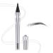 Eyebrow Pencils for Women Waterproof Eyebrow Pen for Eye Makeup 2 Point Positioning Eyebrow Pencil Easy to Create Natural Full Eyebrows Waterproof Sweat-Proof (Black)