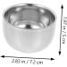 Solustrie 2-Piece Bartbrush Bowl Razor Cup Set | Premium Wet Shaving Soap Bowl & Mug for Smooth Shaves | Ideal Shaving Tools - Buy Online on GoSupps.com