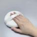 Ultra Soft Large Powder Puff | 5.1 Inch Velour Body Puff | Washable Fluffy with Ribbon Perfect for All Skin Types - Buy Online on GoSupps.com