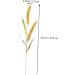 MAGICLULU Simulated Ears of Corn Artificial Wheat Ears Stalks Hand Decor Dry Wheat Grass Fruit Decor Home Decoration Wheat Decoration Wheat Ears Dried Flowers Paddy Iron Ornaments Golden 75.00X12.00X2.00CM - Buy Online on GoSupps.com