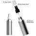 Herbest Aluminum 100ml Mini Fine Fog Spray Bottles - Refillable Empty Bottles for Perfume Cosmetics & Essential Oils - Buy Online on GoSupps.com