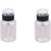 210ML Multifuktion Pump Dispenser Cleanser BottlePush Down Manicure Nail Polish Remover Alcohol Bottle and Black nail polish remover bottle - Buy Online on GoSupps.com