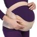 Neotech Care Maternity Pregnancy Support Belt/Brace - Back Abdomen Belly Band (Beige L) L Beige
