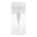PETG Push Down Empty Pump Dispenser Bottle for Nail Polish and Makeup Remover BPA Free 150ml