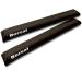 Dorsal Aero Roof Rack Pads - Sunguard (No Fade) for Factory and Wide Crossbars - Surfboards Kayaks Sups Snowboards PVC 28" Inch Black Black 28"