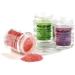 Stargazer UV Glitter Shaker White. Cosmetic glitter powder for use on the eyes lips face body hair and nails. UV White - Buy Online on GoSupps.com