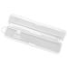 Exceart box Transparent toothbrushes Box travel toothbrush box Transparent toothbrush case Clear toothbrush case case travel toothbrush holder white toothpaste organizer plastic travel