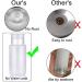Acetone Pump Dispenser 2 Pack 180ml - Lockable Alcohol Dispenser for Nail Polish & Makeup Remover - One-Touch Pump Empty Bottle - A-Acetone Pump - Buy Online on GoSupps.com