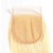 SeraphicWig Swiss Lace Top Closure 4"x4" Long Length 18" Brazilian Virgin Human Hair Lace Closure With Baby Hair Silky Straight Honey Blonde Colour #613 Free Part - Buy Online on GoSupps.com
