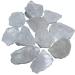 Natural Crystal Rough raw Natural White Clear Quartz Stone Rough Crystal Tumbled Stone 10pc PEIQIYIN