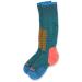 Eurosock Unisex Youth Ski Superlite Socks Teal/Blue XX-Small