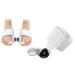 OAGG 1 Pair Silicone Big Toe Correction Protector Relief Splint Toe Separator Sponge Hallux Valgus Bunion Corrector 3D Knob for Man Woman