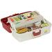 Plano One-Two-Three Tray Tackle Box - Red Metallic/Off White - Buy Online on GoSupps.com