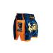 Paosing Muaythai Muay Thai Logo Shorts - Blue/Orange Medium-Large