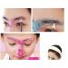 WOIWO 2PCS Women Eyebrow Shaping Tools - DIY Beauty Accessories & Random Color Templates for Perfect Arches - Buy Online on GoSupps.com