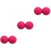 Solustre 3st massage ball muscle sore antique photo trailer equipment for weight lifting party hats for adult peanuts peanut yoga roll peanut ball scroll wheel peanut ball massage beam