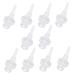 DOITOOL 10pcs Ear Washer Nozzle Spray Bottle Nozzle Ear Cleaning Tool Ear Cleaners Ear Washer Bottle System Ear Cleaning Tools Ear Wax Removal Tool Ear Washer Tips Ear Flusher Tips Pp Set