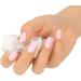 Pink Semi Cured Gel Nails Strips 20 Stickers Nail Wraps Soft Self-Adhesive Gel Nail Stickers Salon-Quality Gel Nail Strips for Nails Manicure UV/LED Lamp Required (01-Pink) - Buy Online on GoSupps.com