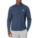 adidas Men's 3-Stripes Recycled Polyester Quarter Zip Pullover Navy X-Large