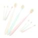 Runrotoo 9st tooth cleaning with wide and thin toothbrush the thrill thrilled toothbrushes soft sensitive toothbrush soft toothbrush soft brush toothbrush rubber protection manual