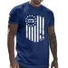 fannyouth Men's T-Shirts American Flag Striped Printed T-Shirts Summer Casual Crew Neck T-Shirts Short Sleeve T-Shirts A-01-5-navy XX-Large