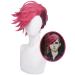 Spiky Magenta Cosplay Wig for Vi - League of Legends Arcane Rose Red Short Wig | Best Quality & Fast Shipping Worldwide - Buy Online on GoSupps.com