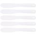 Spatules Maquillage en Silicone 5 Pi ces Grand Format Cuill res de Soin Peau pour Application Masque Facial Mixage Cosm tique Professionnel Voyage