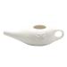 boomprospect Sinus Wash Pot Ceramic Neti Pot for Nasal Cleansing | Compact and Travel-Friendly Design | Natural Treatment for Sinus White