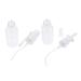 Healeved 2pcs Nasal Spray Bottle Baby Nose Nebulizer Portable Fine Mist Sprayer Booger Sucker Nettie Pot Kit Baby Booger Sucker Nasal Rinsing Tools Nasal Cleaning Tools Nose Irrigator Small Transparent 12.5X3X3CM