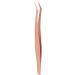 Buy Stainless Steel Eyelash Tweezers | Long Slanted Tweezers for False Eyelash Extension International Shipping Available - Buy Online on GoSupps.com