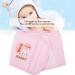Soft Thickened Cotton Baby Belly Button Band - Comfortable Newborn Waist Support in Pink - Buy Online on GoSupps.com