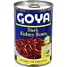 Goya Dark Kidney Beans Prime Premium 15.5 Oz. Pack Of 6.