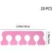 20 Pcs Finger Divider Soft Foam Sponge Toe Separator Finger Separator for Polishing Coating Gel Painting Beauty Accessories - Buy Online on GoSupps.com