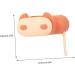 Garneck Wall-Mounted Mop & Broom Holder - No Punching Tool Organizer - Orange | Perfect for Bathrooms & Gardens | 10.40x5.00x4.50CM - Buy Online on GoSupps.com