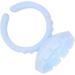Eyelash Extension Glue Ring Cup 1.5cm / 0.6in Stable Wearing Easy To Wear Eyelash Glue Ring Cup Strong Flexibility for Professional Use(A pack of 100 blue) - Buy Online on GoSupps.com