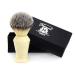 Synthetic Hair Shaving Brush Ivory Handle with Classic Box Gift