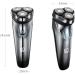 Head Shaver for Men - Waterproof 3D Rotary Electric Razor & Beard Trimmer - Rechargeable Wet & Dry Use - Buy Online on GoSupps.com