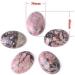 Rhodonite Stone of Well-Being - Flat 4x3 cm | Healing Crystals for International Shipping - Buy Online on GoSupps.com