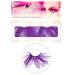 Dorisue Huge Dramatic Halloween Eyelashes - Purple Extra Long Cat Eye & Feather Style for Costumes - Buy Online on GoSupps.com
