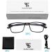 Suertree Blue Light Filter Reading Glasses for Men & Women - 3 Pack TR90 Computer Glasses (3.5x) - Visual Aid & Eye Protection - Buy Online on GoSupps.com