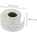 Hemoton 1 Roll Disposable Ruler Eyebrow Microblading Ruler Scale White Eyebrow Card Paper Woman - Buy Online on GoSupps.com
